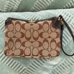 Coach wristlet